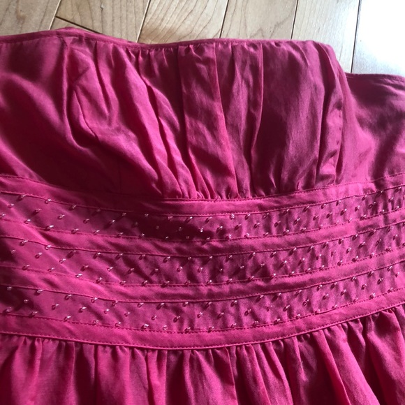 Silk Blend Beaded Strapless Lilly Pulitzer Dress - Picture 2 of 5